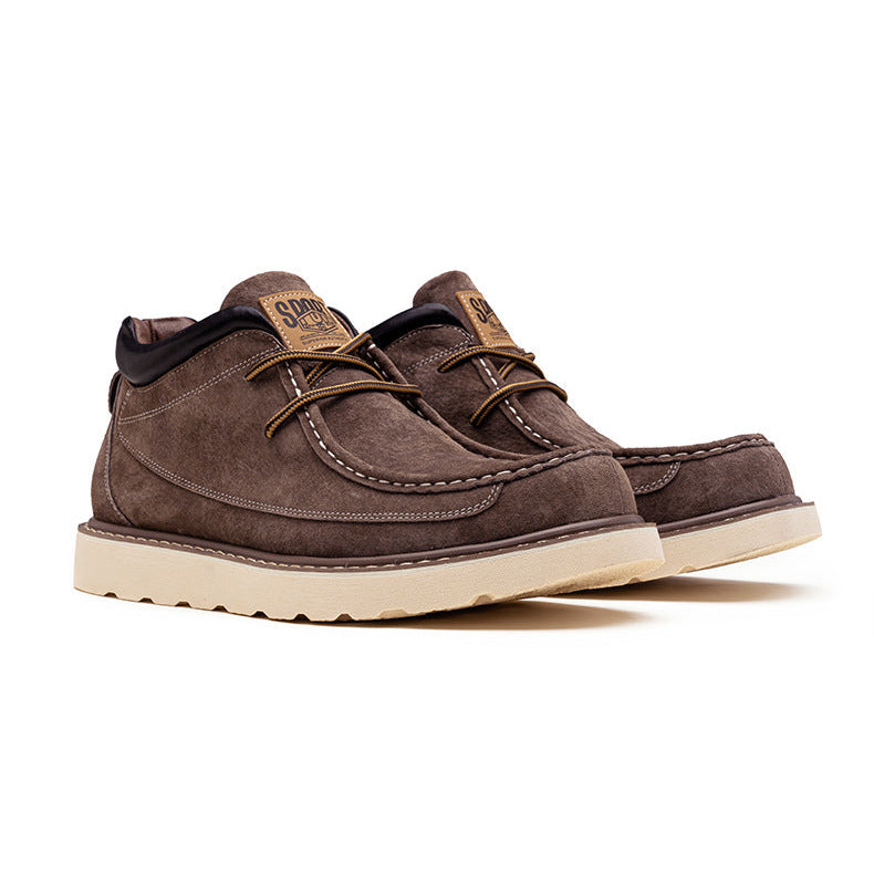 Parker’s Harrington Suede Boots