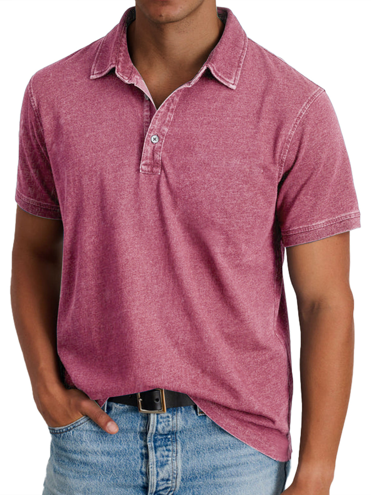 Harrington Relaxed Polo Shirt