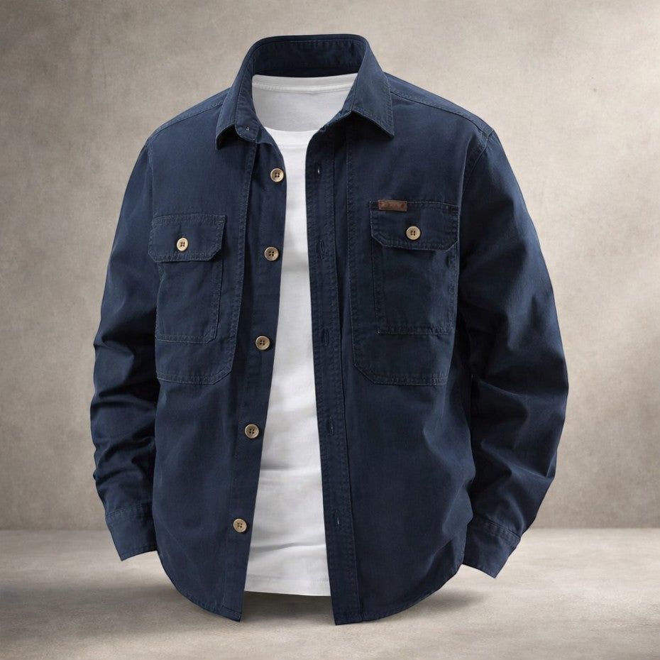 Anson Heavyweight Cotton Overshirt