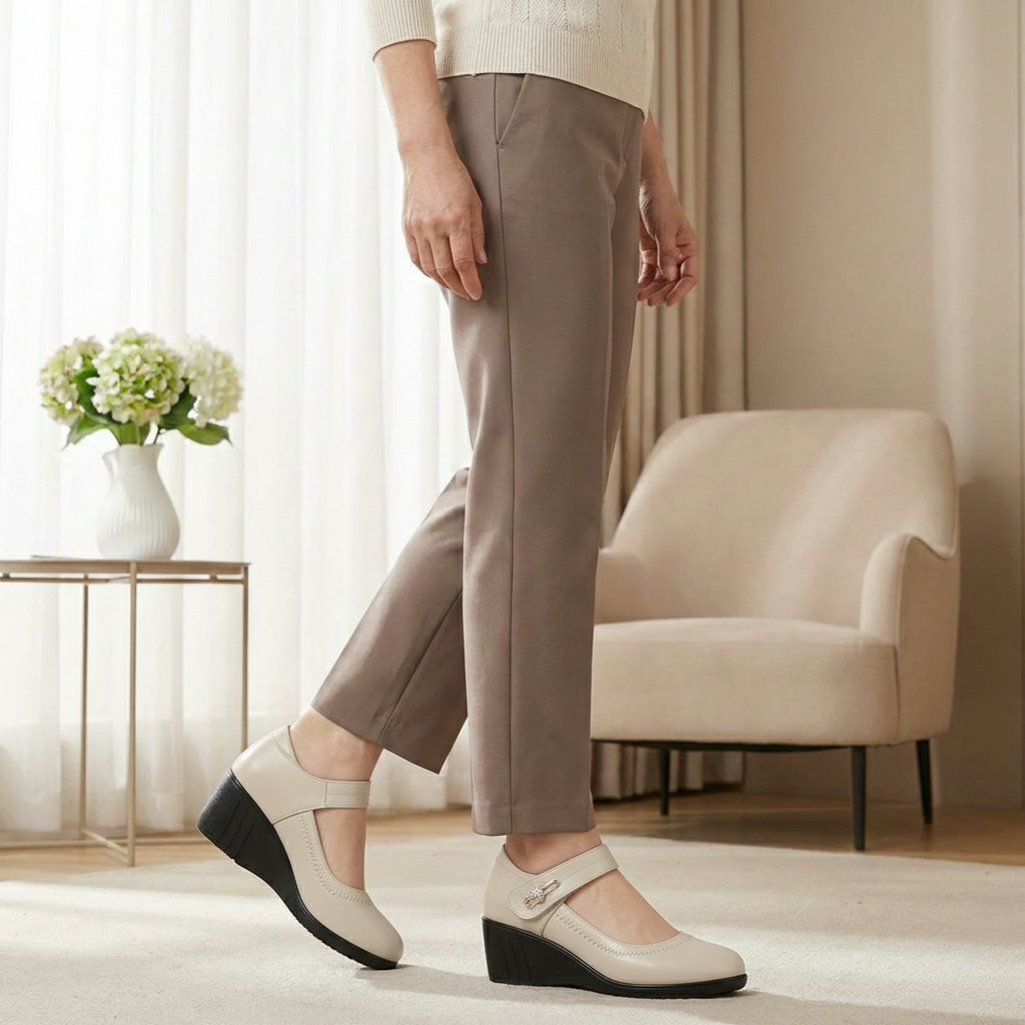 Lenna – Elegant Mid-Heel Comfort Shoes