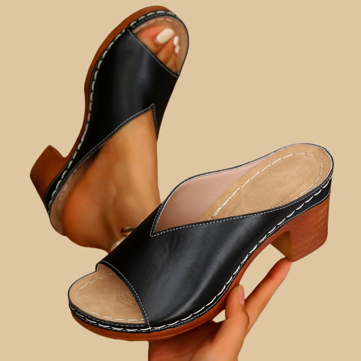 Velora Lift Mules