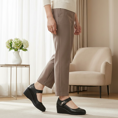 Lenna – Elegant Mid-Heel Comfort Shoes
