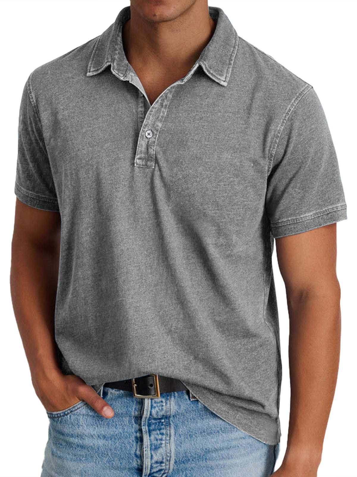 Harrington Relaxed Polo Shirt