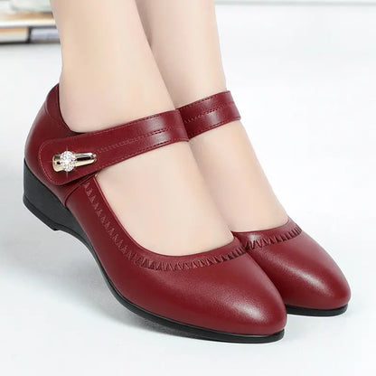 Lenna – Elegant Mid-Heel Comfort Shoes