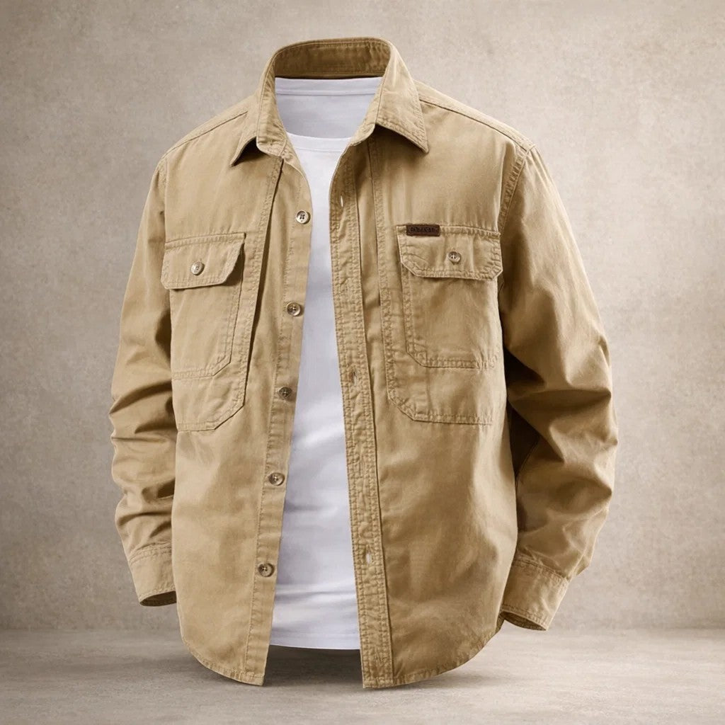 Anson Heavyweight Cotton Overshirt