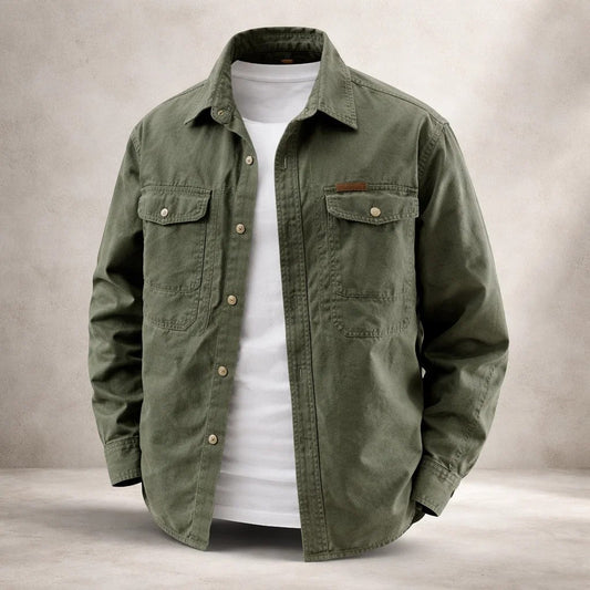 Anson Heavyweight Cotton Overshirt