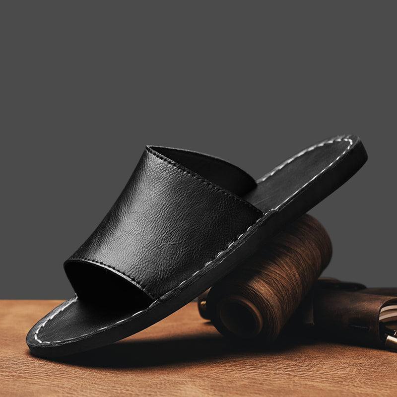Romvelo Leather Sandals
