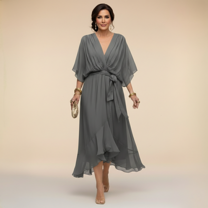 Aveline | Flowing Chiffon Dress