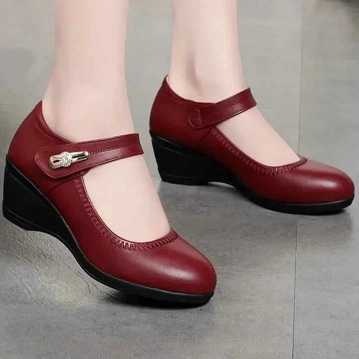 Lenna – Elegant Mid-Heel Comfort Shoes