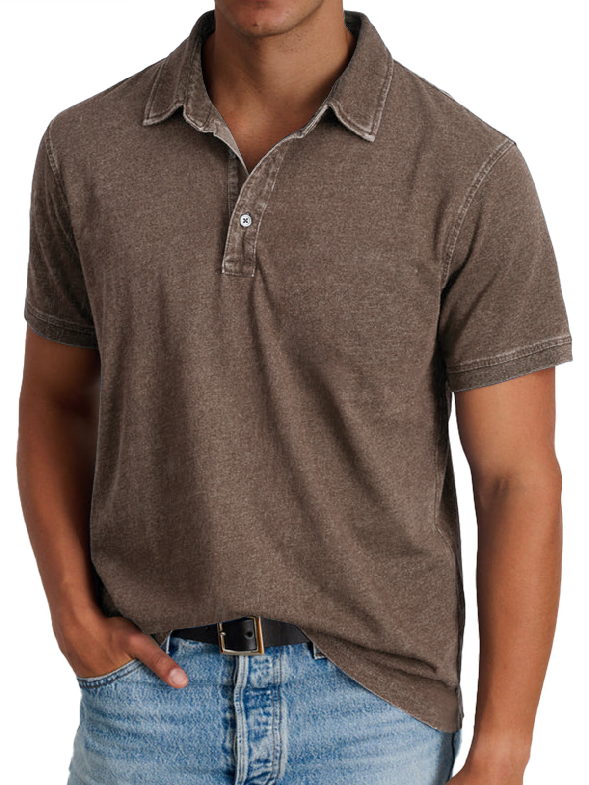 Harrington Relaxed Polo Shirt
