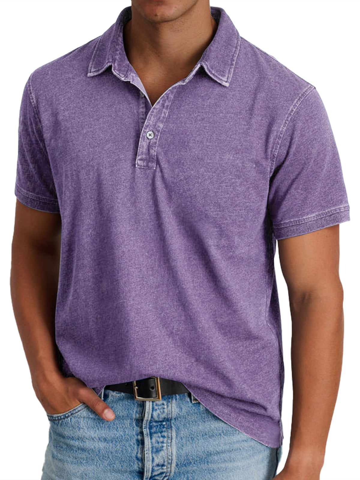 Harrington Relaxed Polo Shirt