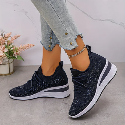 Women's Rhinestone Comfort Sneakers