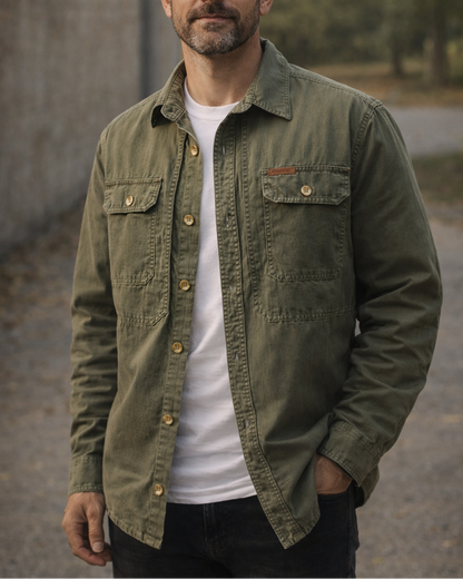 Anson Heavyweight Cotton Overshirt