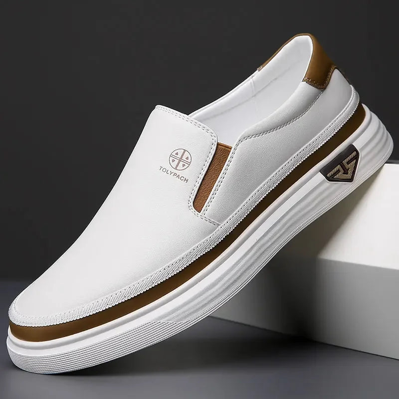 Veyron Leather Slip-Ons