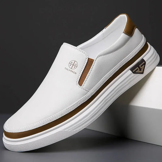 Veyron Leather Slip-Ons