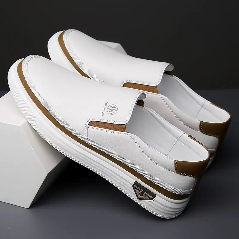 Veyron Leather Slip-Ons