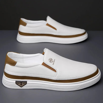 Veyron Leather Slip-Ons
