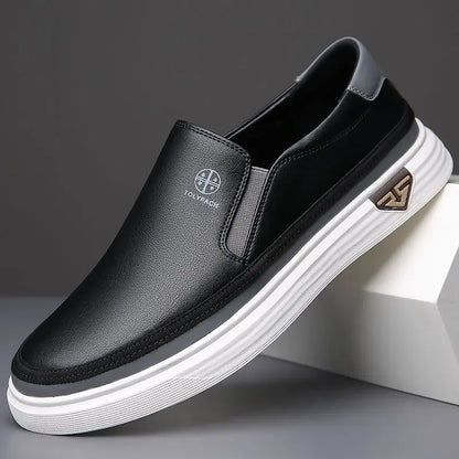 Veyron Leather Slip-Ons