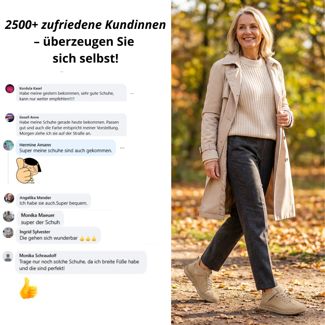 Sophie – Comfortable and Orthopedic Sneakers