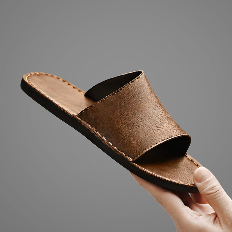 Romvelo Leather Sandals