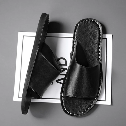 Romvelo Leather Sandals