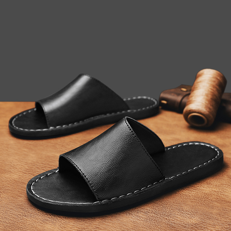 Romvelo Leather Sandals