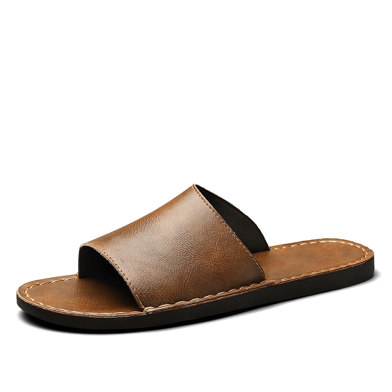 Romvelo Leather Sandals