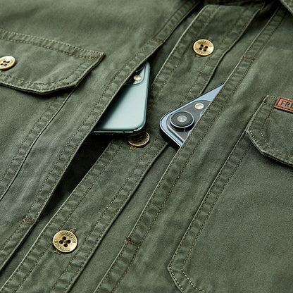 Anson Heavyweight Cotton Overshirt