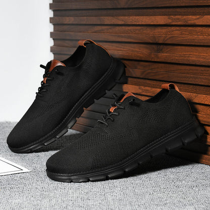 NoirFlow Slip-On Sneakers