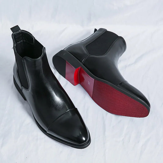Whitmore Leather Chelsea Boots