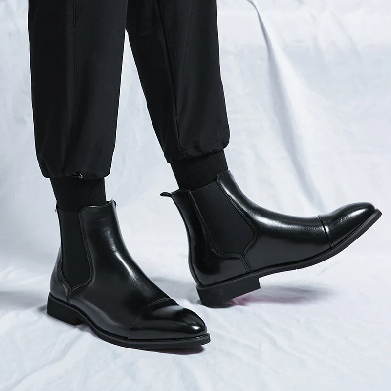 Whitmore Leather Chelsea Boots