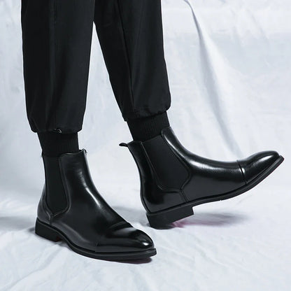 Whitmore Leather Chelsea Boots