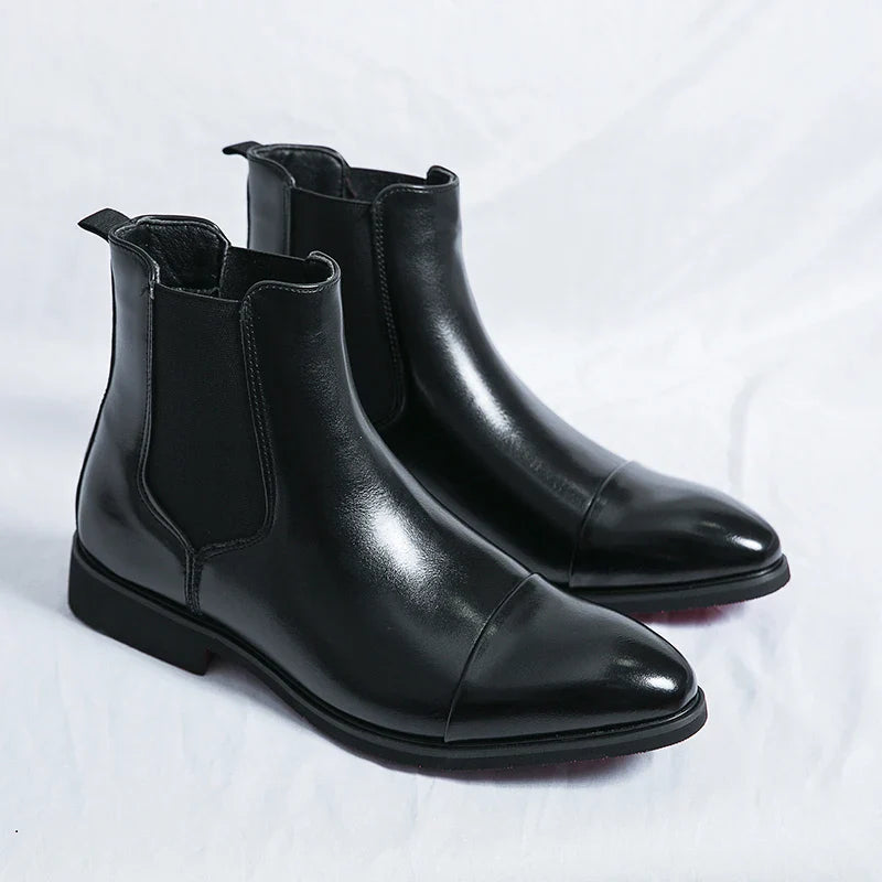 Whitmore Leather Chelsea Boots