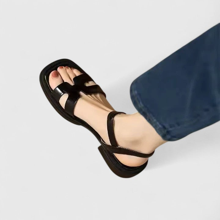Velora | Refined Flat Sandals