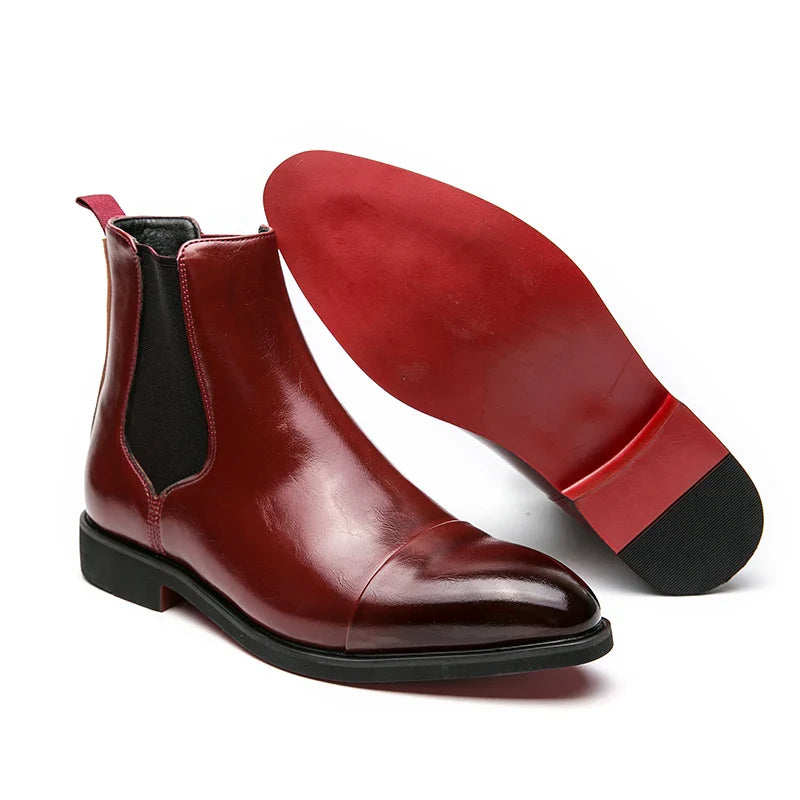 Whitmore Leather Chelsea Boots