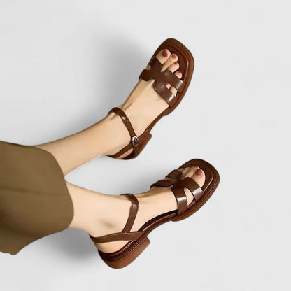 Velora | Refined Flat Sandals