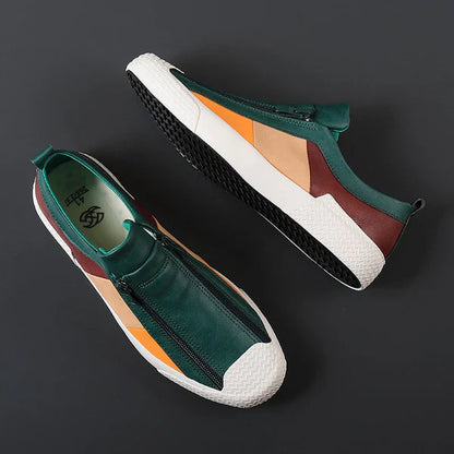 Monet Edge Leather Sneakers