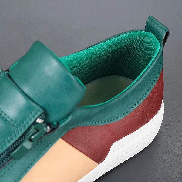 Monet Edge Leather Sneakers