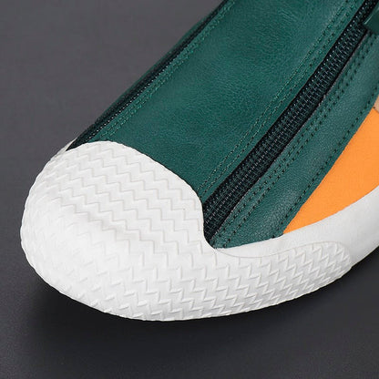 Monet Edge Leather Sneakers