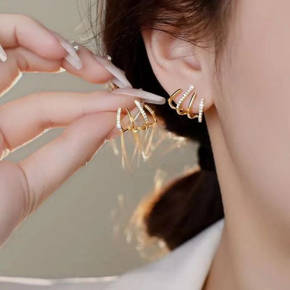 Zafira – Spiral Ear Cuff Earrings