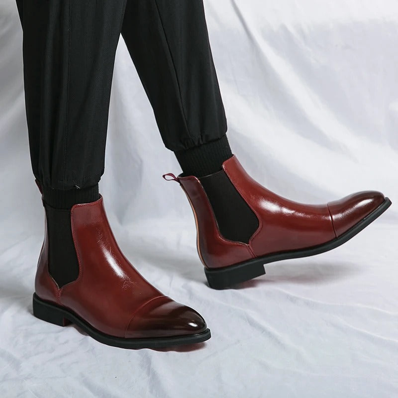 Whitmore Leather Chelsea Boots