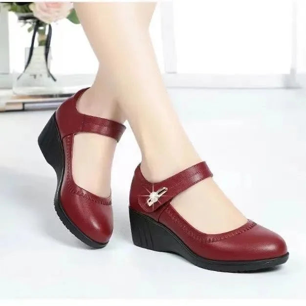 Lenna – Elegant Mid-Heel Comfort Shoes