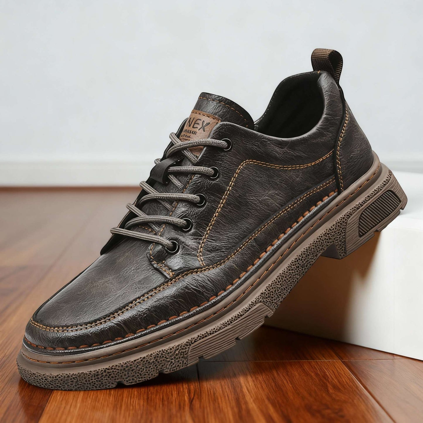Corvyn Leather Sneakers