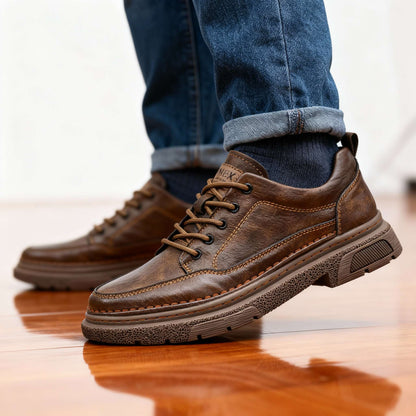 Corvyn Leather Sneakers