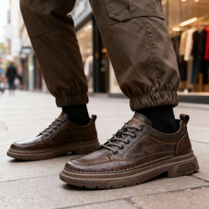 Corvyn Leather Sneakers
