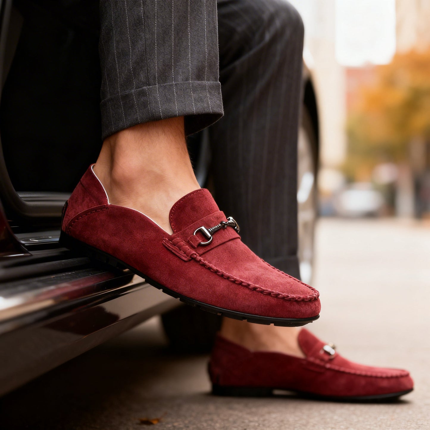 Corvello Nubuck Loafers