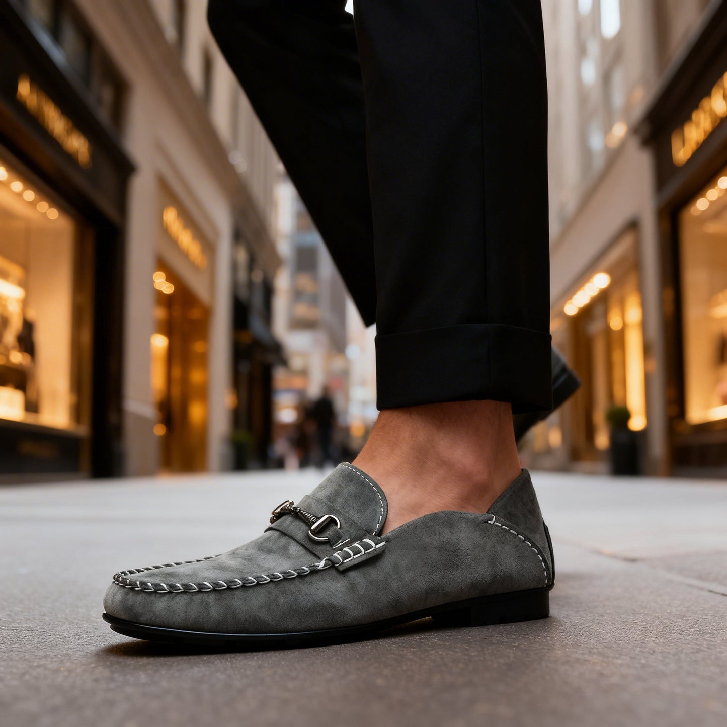 Corvello Nubuck Loafers