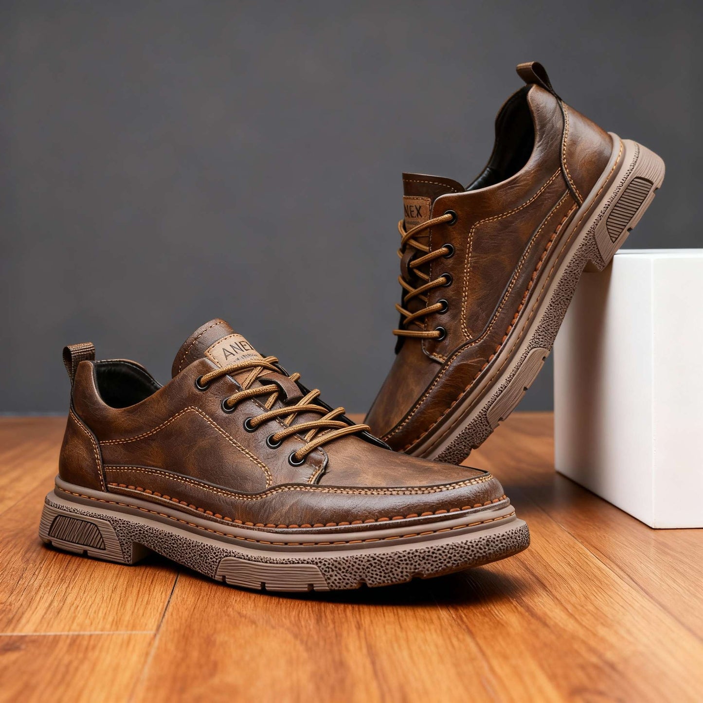 Corvyn Leather Sneakers