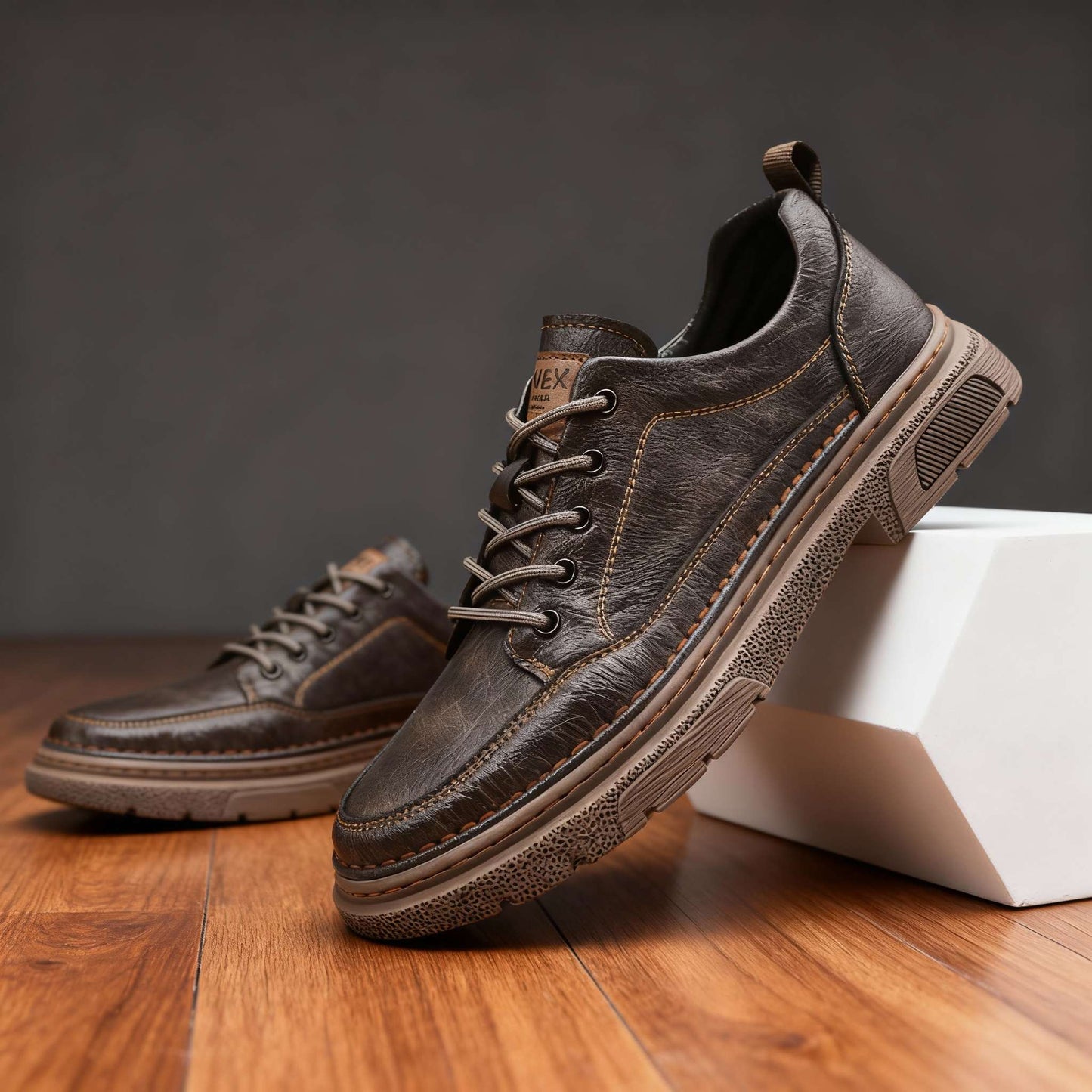 Corvyn Leather Sneakers