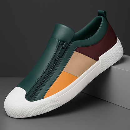 Monet Edge Leather Sneakers
